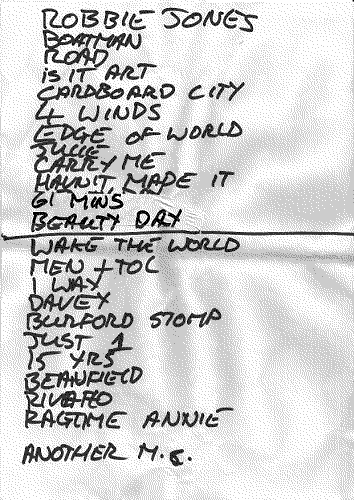 Setlist_Apeldoorn